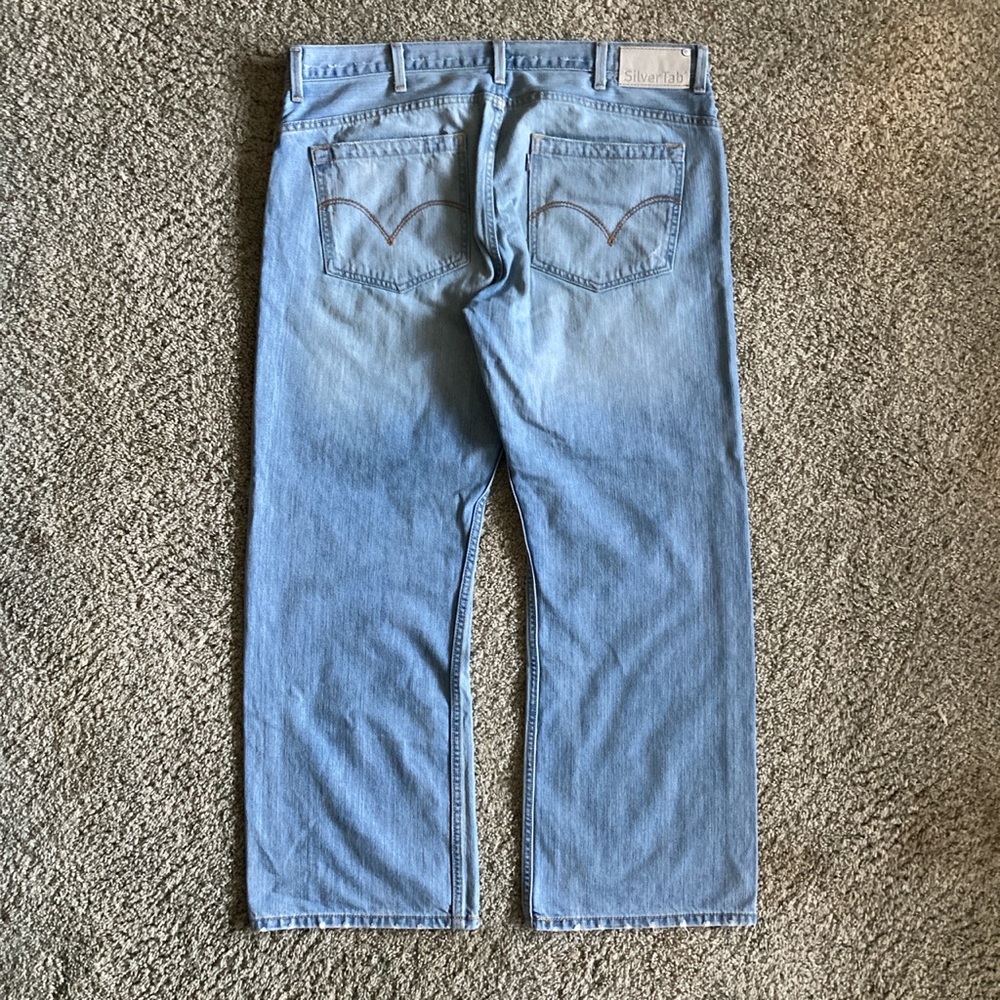 Cyber Y2K baggy skater jeans